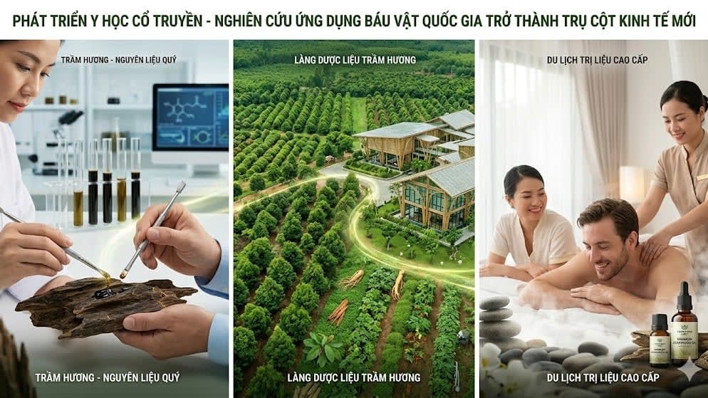PHÁT TRIỂN Y HỌC CỔ TRUYỀN: Nghiên cứu ứng dụng “báu vật quốc gia” trở thành trụ cột kinh tế mới