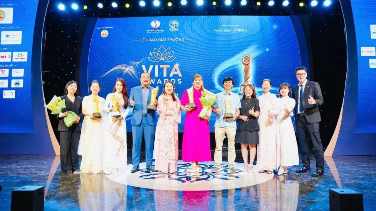 Trầm hương Hoàng Trầm được vinh danh tại VITA Awards 2026: Khi trầm hương trở thành sản phẩm du lịch văn hóa của Việt Nam